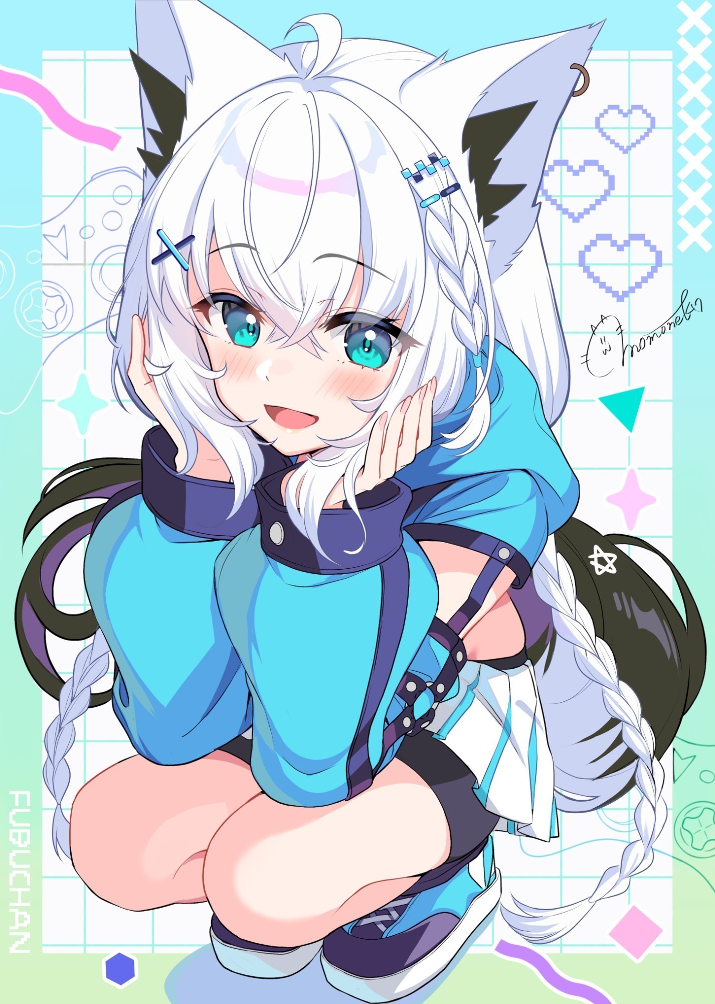 ホロライブ所属Vtuber/白上フブキさんの二次創作イラスト - GENSEKI