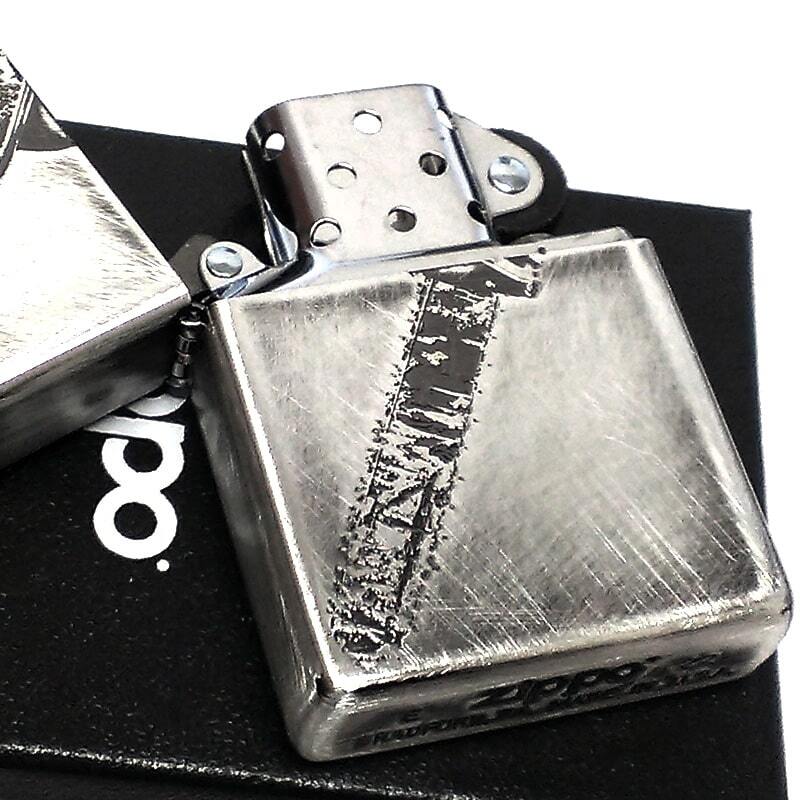 ZIPPO バイオハザード RE:4 チェーンソー男 ジッポ ライター ユーズド