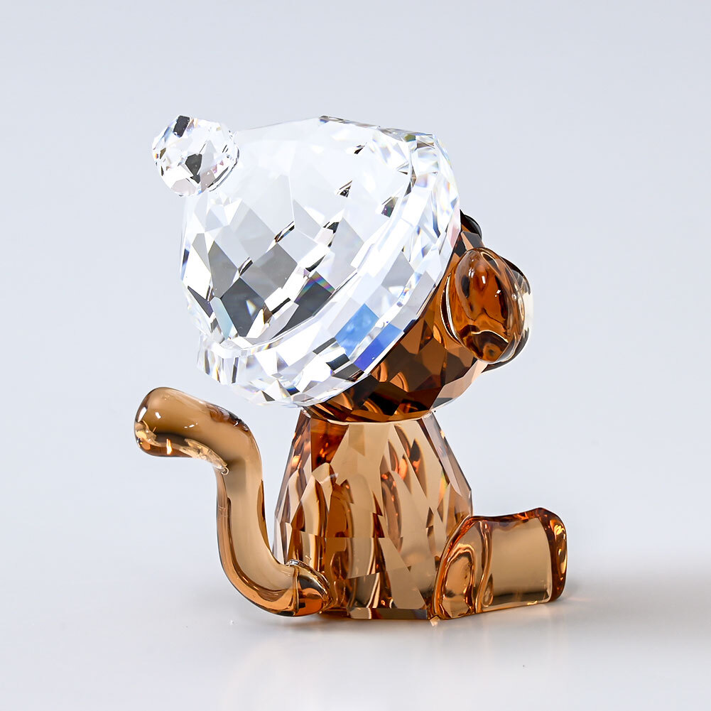 スワロフスキー SWAROVSKI クリスタルフィギュア Baby Animals サル