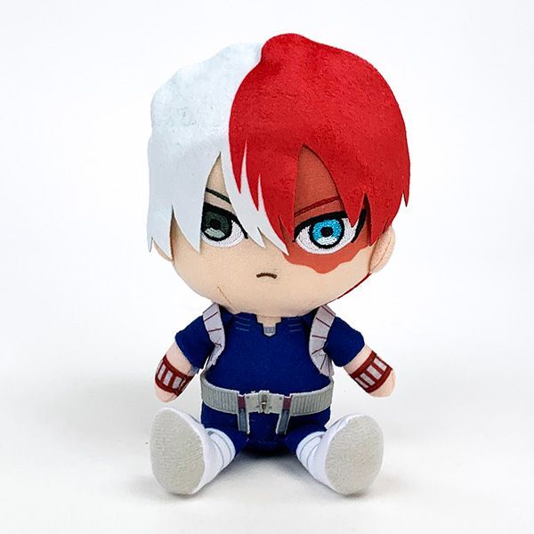 僕のヒーローアカデミア 轟焦凍 Chibiぬいぐるみ ヒロアカ インテリア