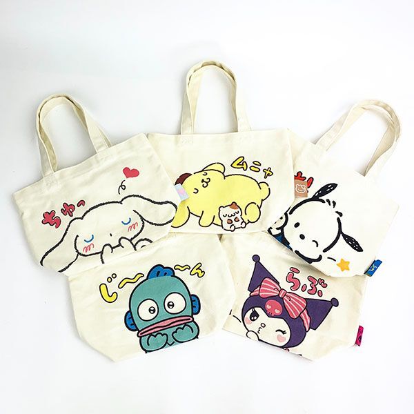 サンリオキャラクターズ 帆布 ミニトート ポチャッコ ランチバッグ