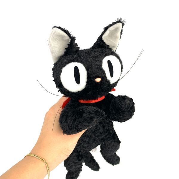 魔女の宅急便 ぬいぐるみ ジジ 這 M くたくた - 【パーフェクト
