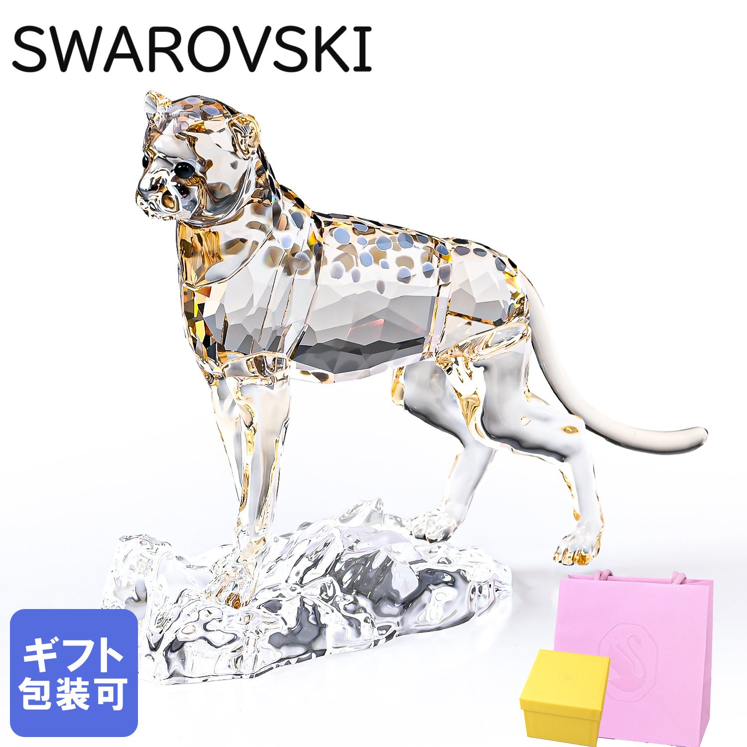 スワロフスキー SWAROVSKI クリスタルフィギュア Elegance of Africa