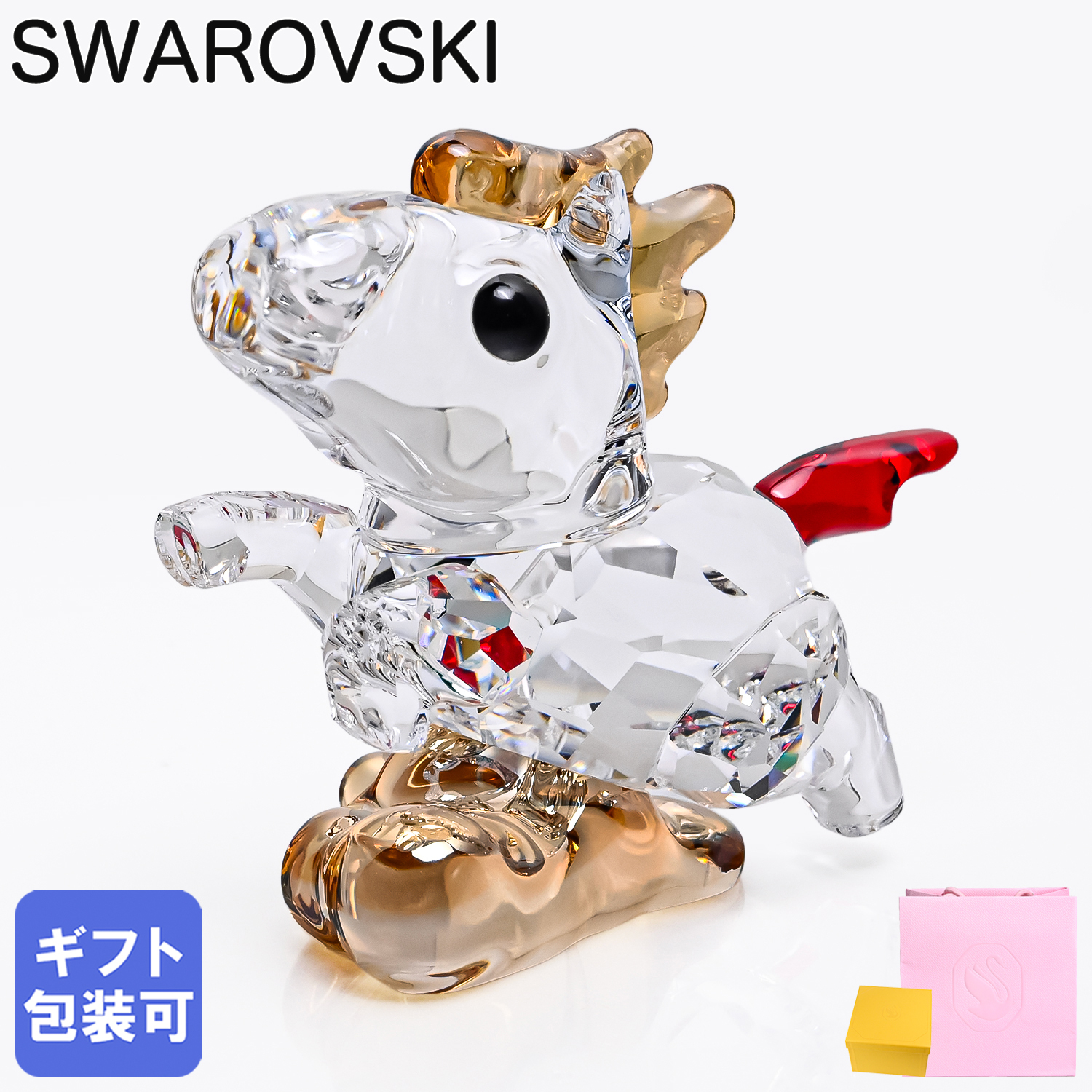 スワロフスキー SWAROVSKI クリスタルフィギュア フィギュリン Asian