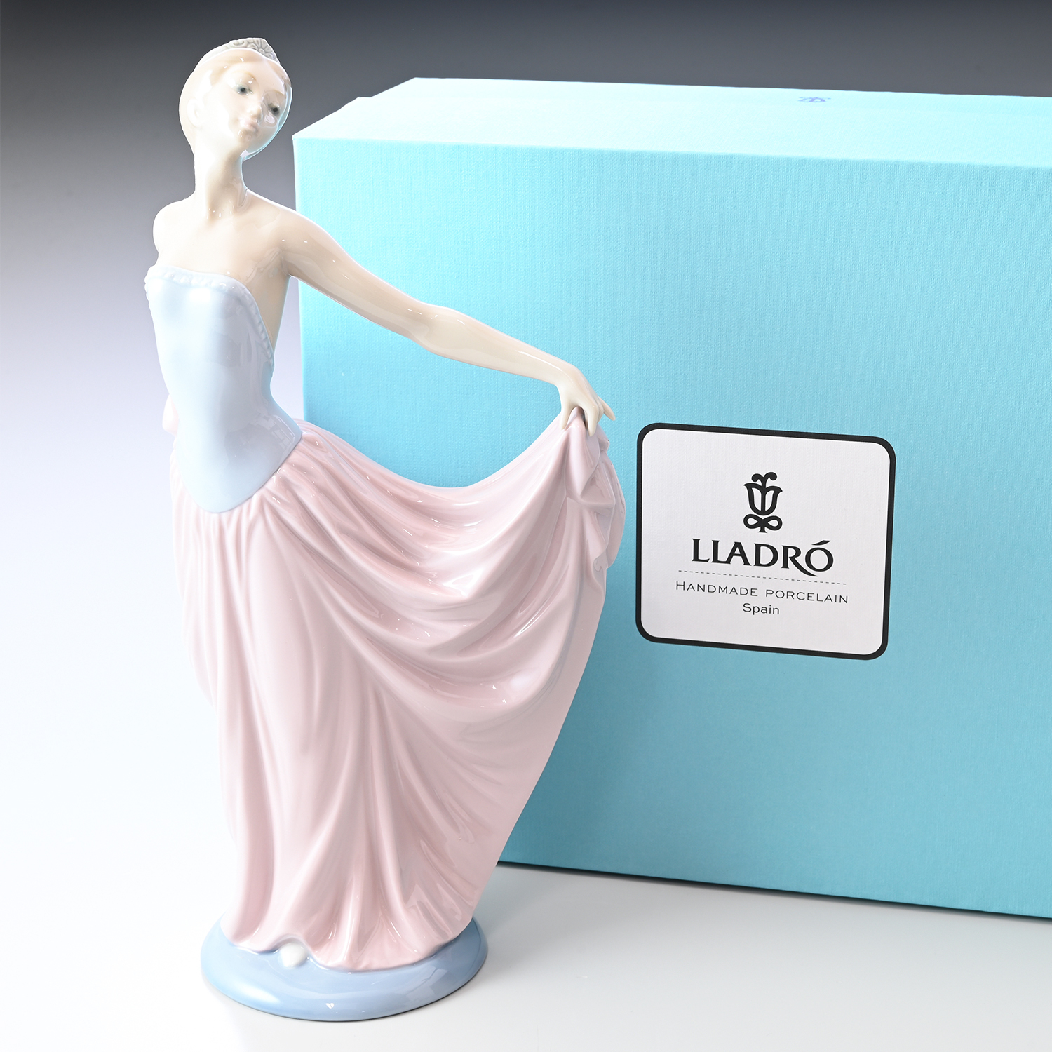 リヤドロ 踊る少女 フィギュア 人形 女性 LLADRO リアドロ フィギュ