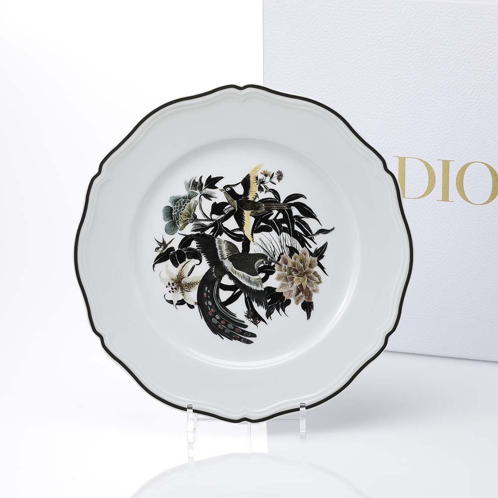 DIOR ディオール デコラティブ プレート Jardin d'Hiver ラージ ナイト