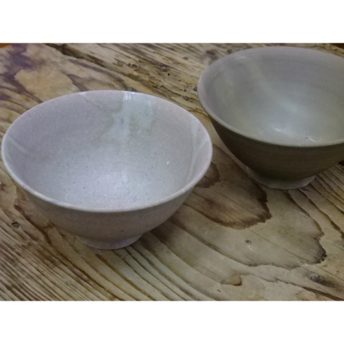 小西陶古 | 青備前御飯茶碗【備前焼/和食器/窯元/食器】 - 【備前焼と