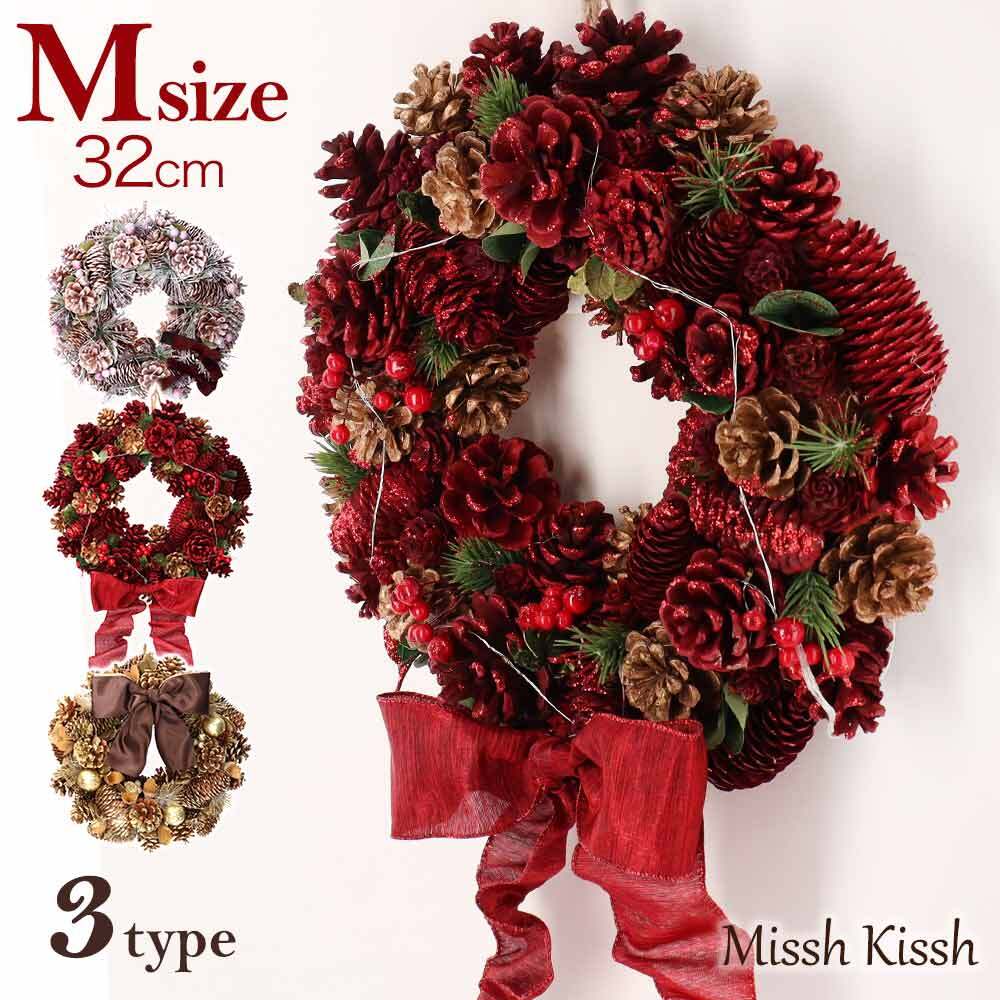 リース クリスマス Mサイズ クリスマスリース Christmas Xmas Wreath