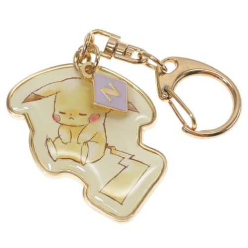 キーホルダー】【N】ポケットモンスター イニシャルメタルキーホルダー