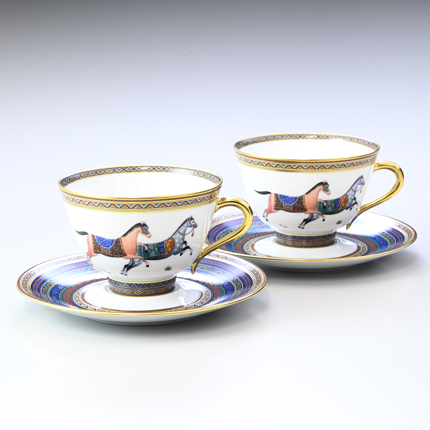 エルメス 食器 HERMES シュバルドリアン 東洋の馬 ORIENTAL HORSE