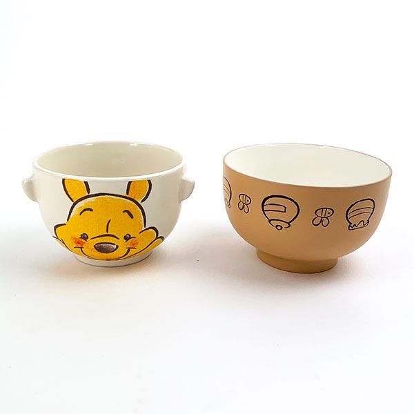ディズニー くまのプーさん 汁椀茶碗セット 水彩タッチ 食器 お茶碗