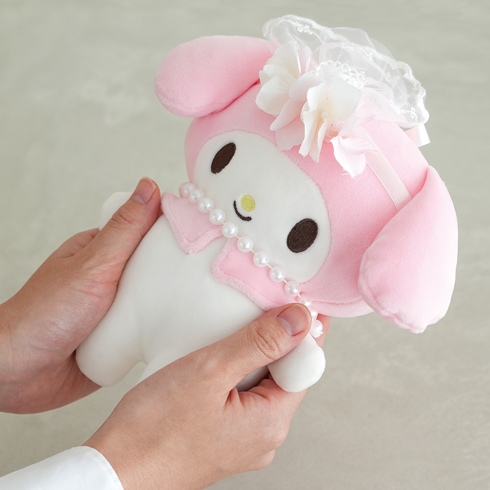 結婚式 電報 ギフト】マイメロ&クロミウェディングドールバスケット