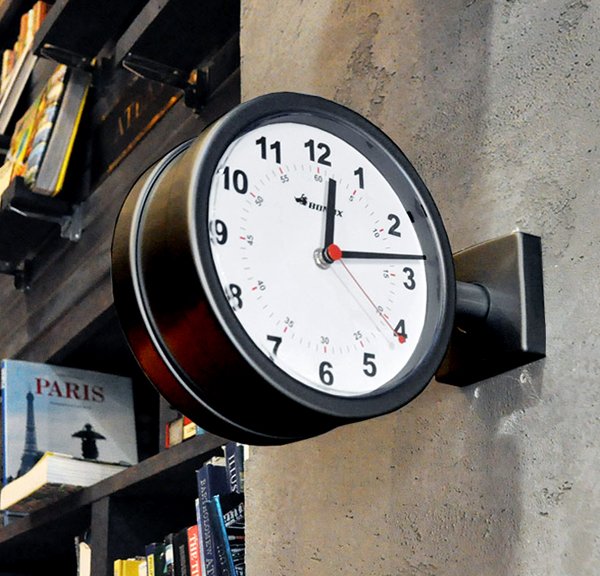 ダルトン 時計 ダブルフェイス クロック 壁付け Double face clock
