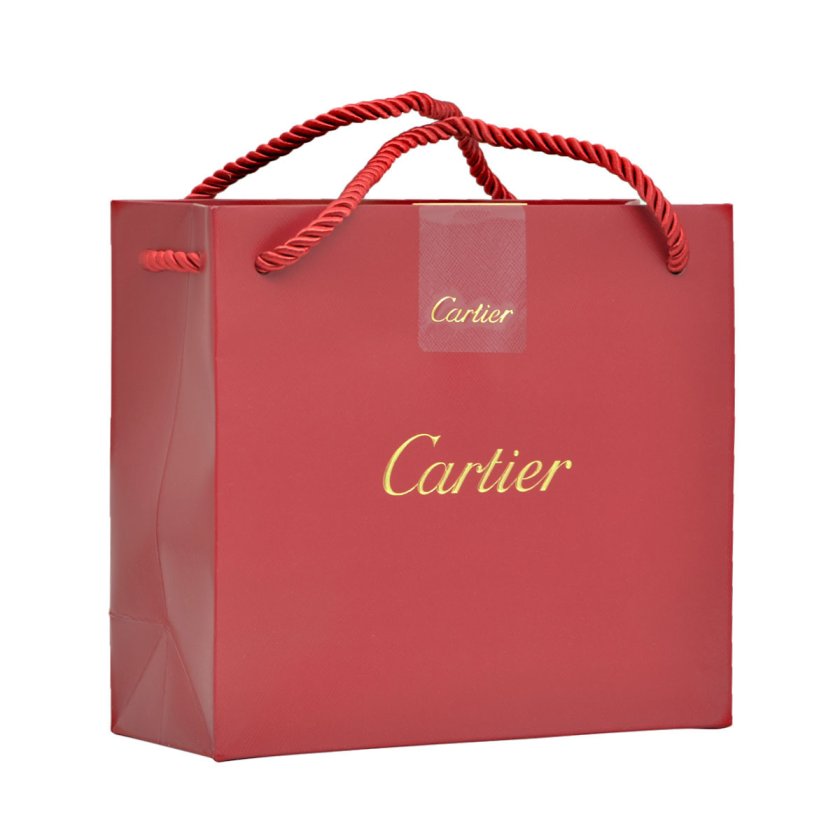 カルティエ Cartier ショップ袋 紙袋 手提げ ブランド ショッパー S