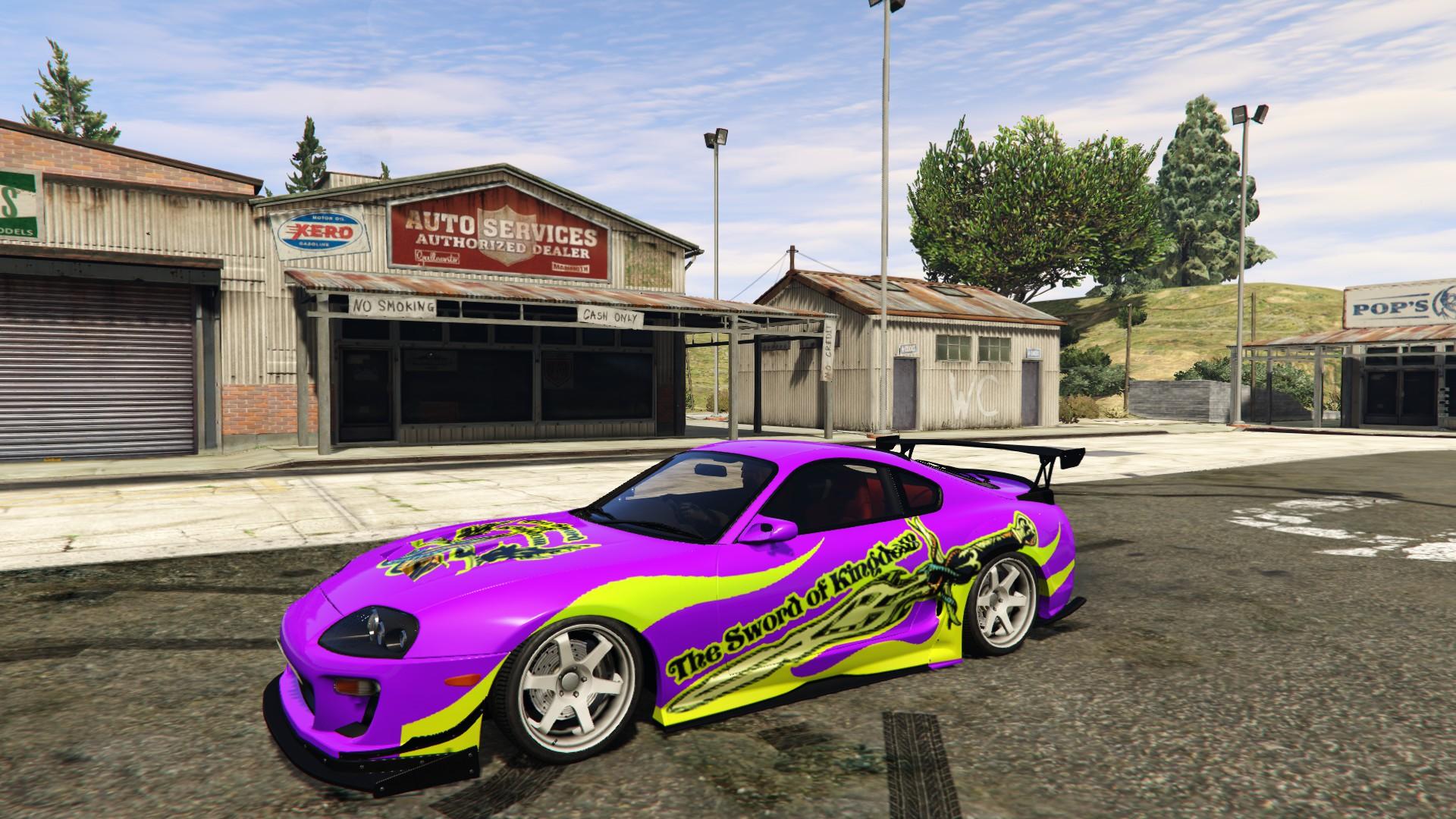 Tokyo Xtreme Racer Drift 2 Heaven's Sword Livery (YCA-Vsoreny's