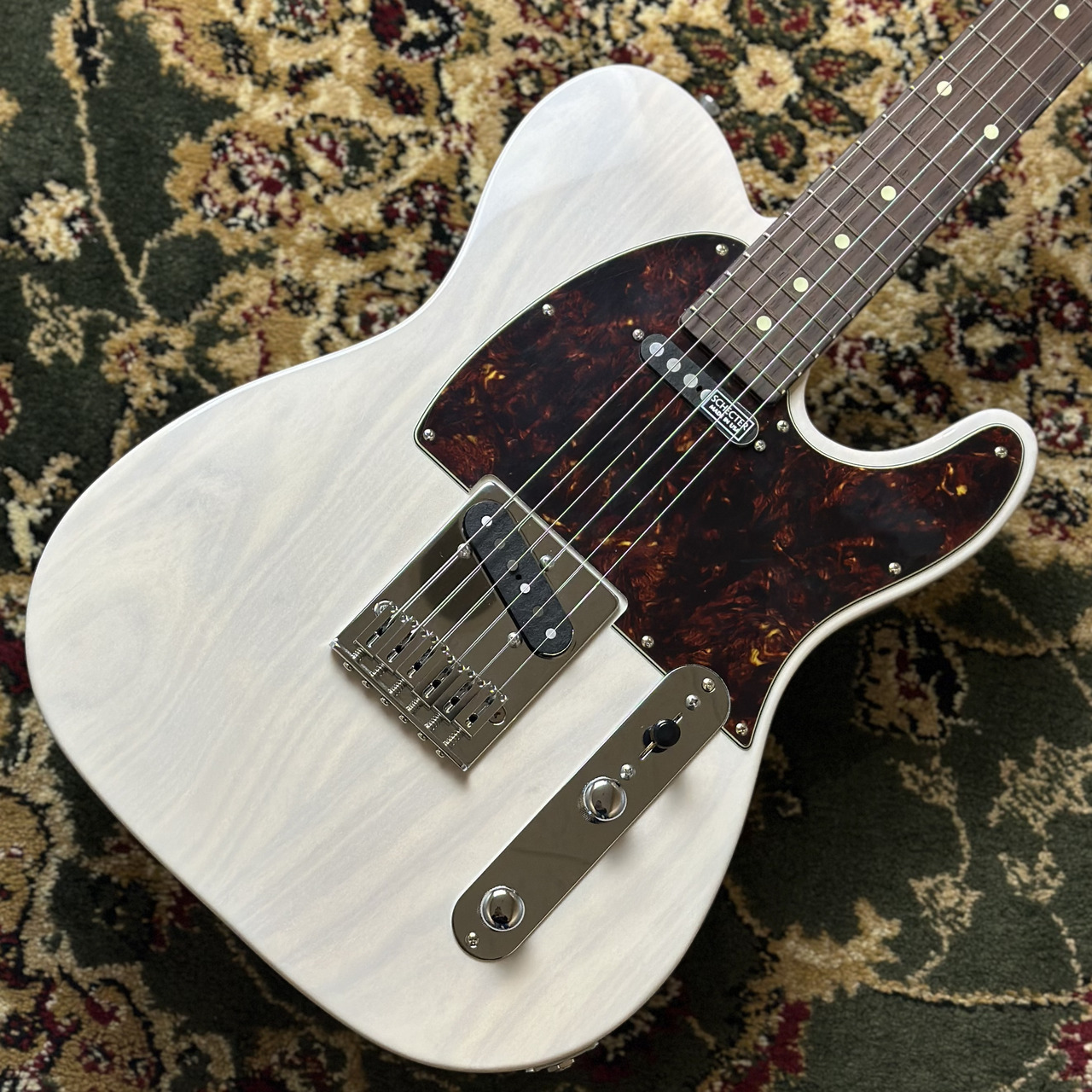 SCHECTER 【2027年1月入荷予定】AC-TK-TE-WH/SIG WH 凛として時雨 TK