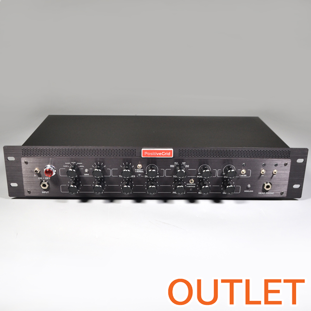 Positive Grid BIAS Rack Processor モデリングアンプ（B級特価/送料
