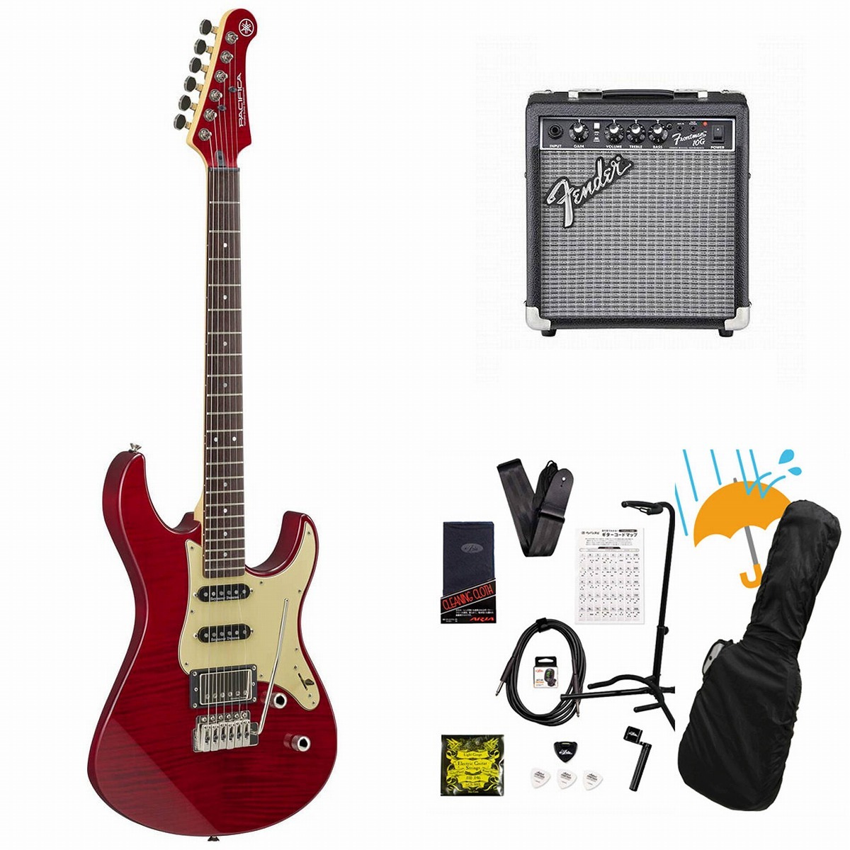 YAMAHA Pacifica 612VIIFMX FRD(ファイヤードレッド) パシフィカ