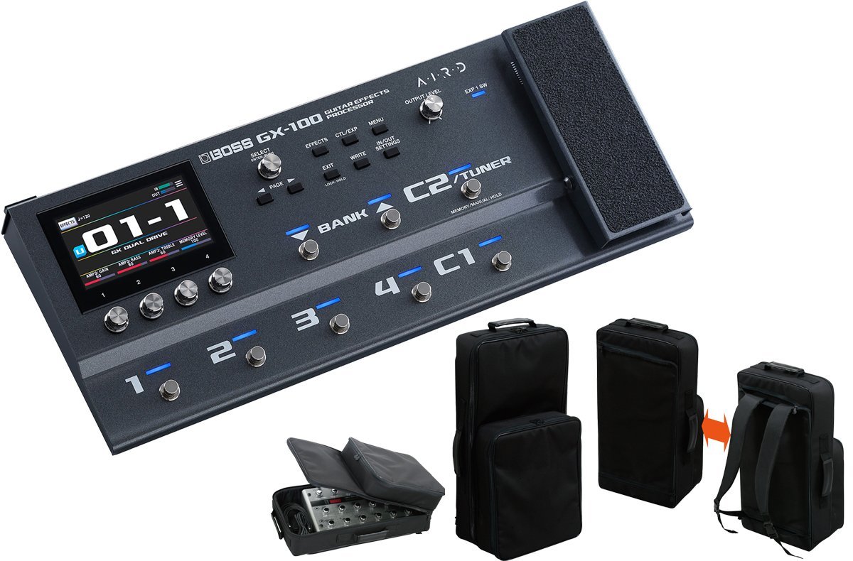BOSS GX-100 Guitar Effects Processor [リュック式キャリングケース