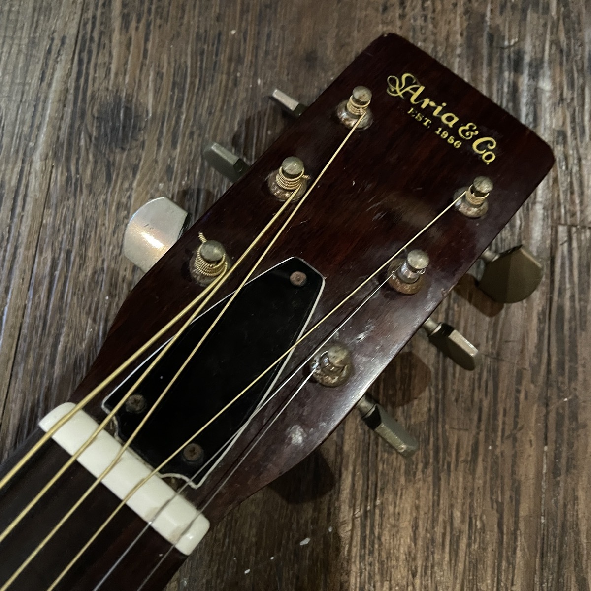 ARIA F130 Acoustic Guitar 1970年代（中古/送料無料）【楽器検索