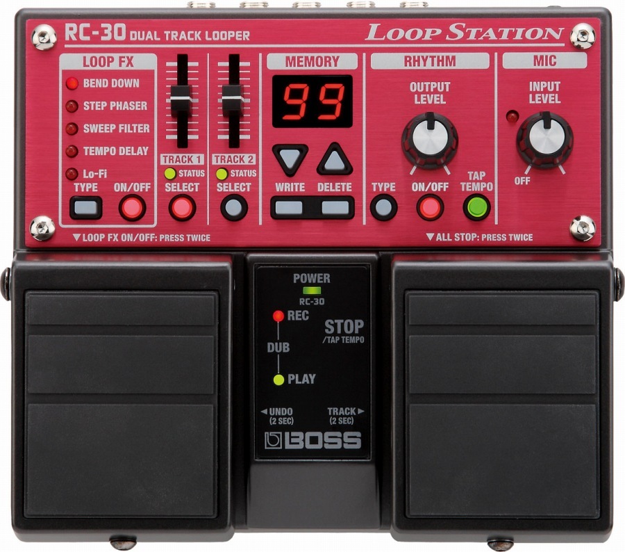 BOSS RC-30 Loop Station Dual Track Looper 【福岡パルコ店】（新品