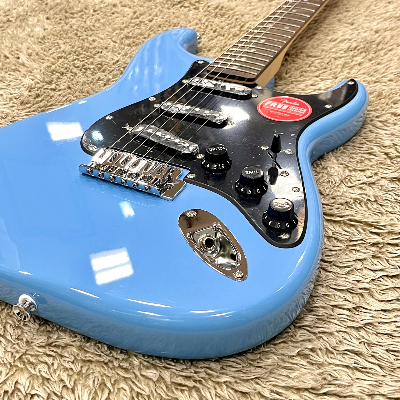 Squier by Fender Sonic Stratocaster LRL BPG / CAB (California Blue