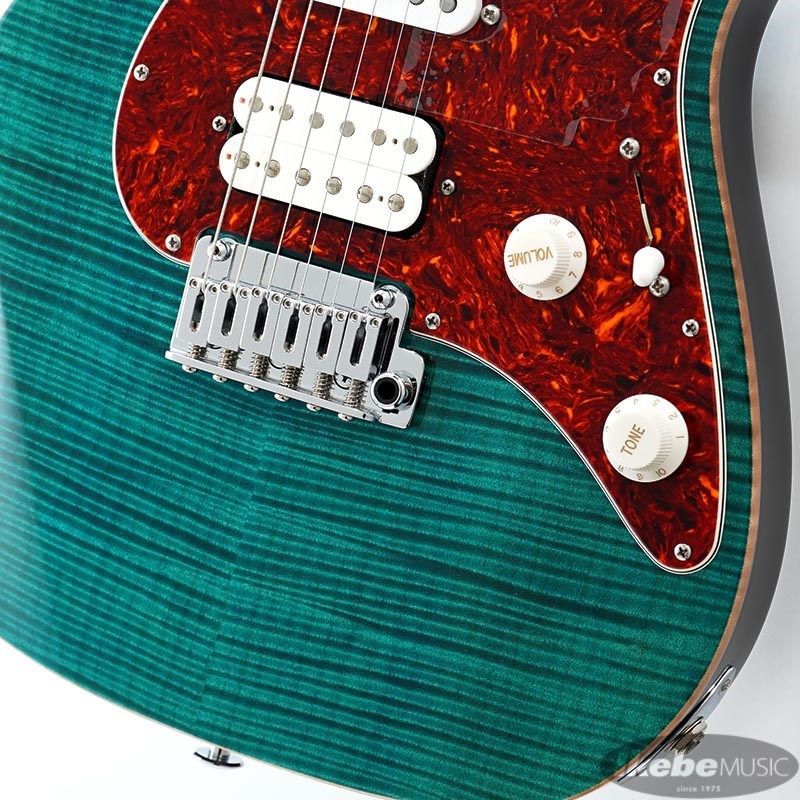 Suhr J Select Series Standard Plus (Custom Blue/Roasted Maple) [SN