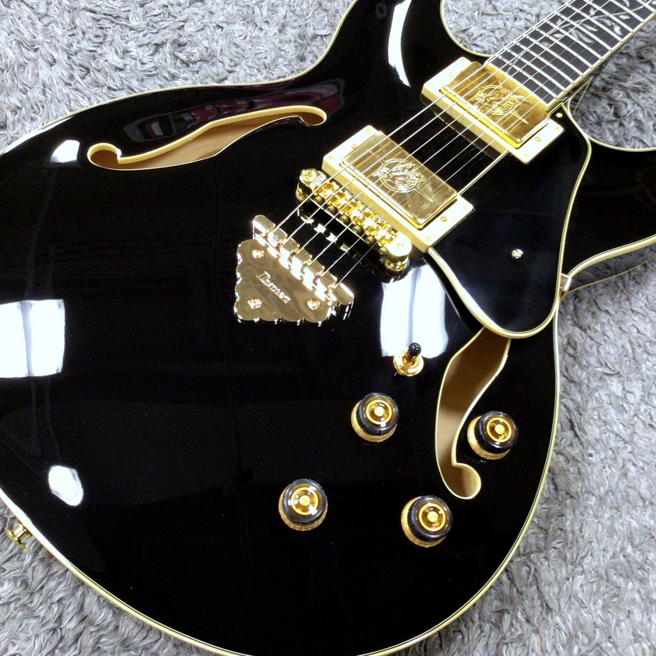 Ibanez AS93SP-BK (Black) -Artcore Expressionist-【2025年NEWモデル