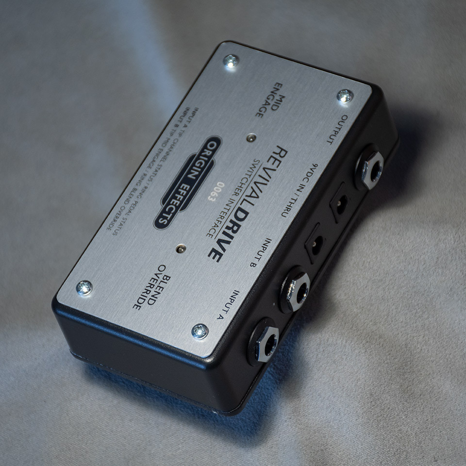 ORIGIN EFFECTS Revival DRIVE Switcher Interface【検品後出荷