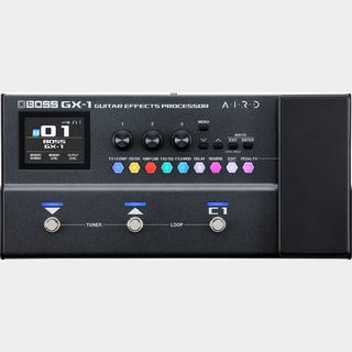 BOSS、ベース用マルチ・エフェクター「GX-1B」を発表。高品位な