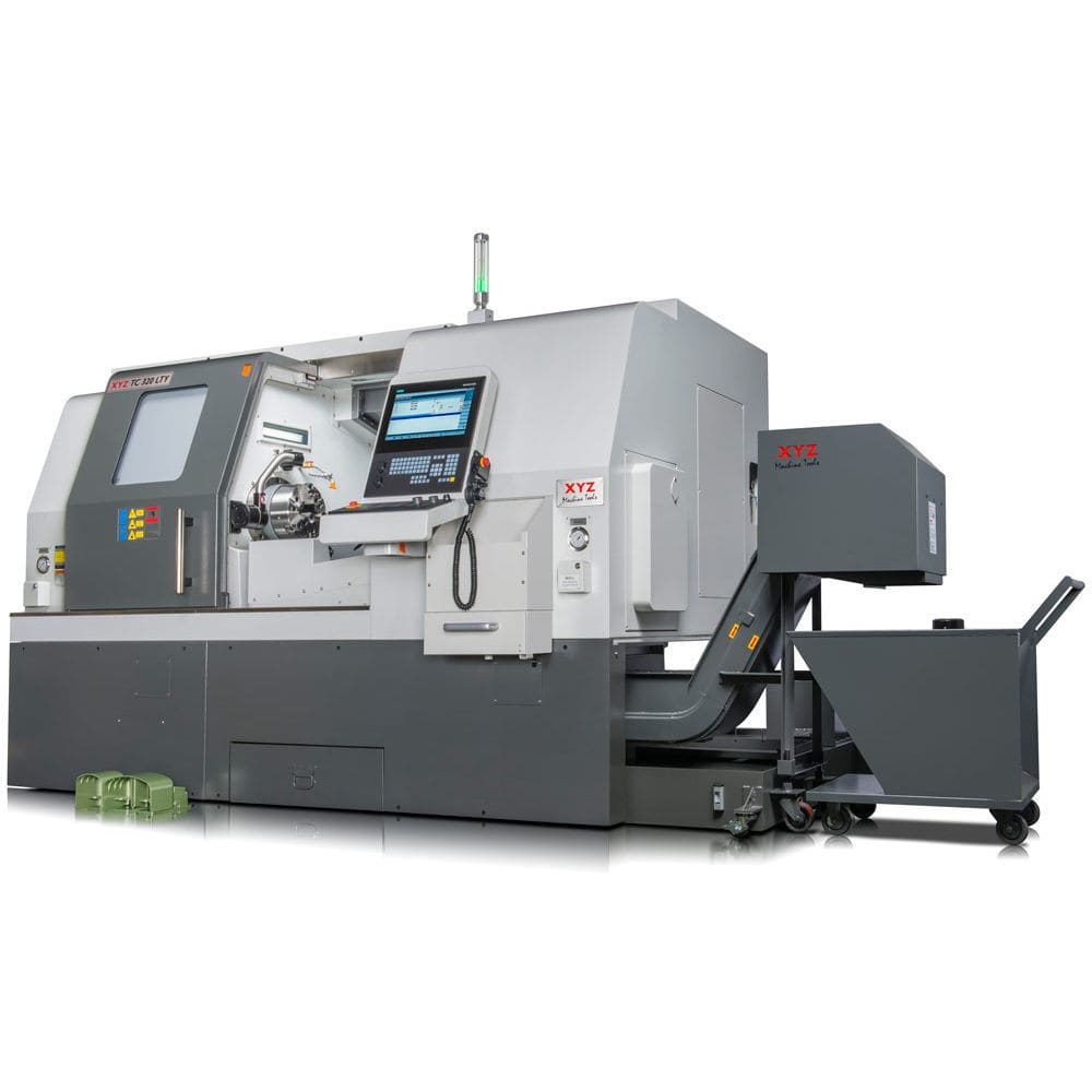 CNC turning center - XYZ TC 320 LTY - XYZ Machine Tools - 3-axis