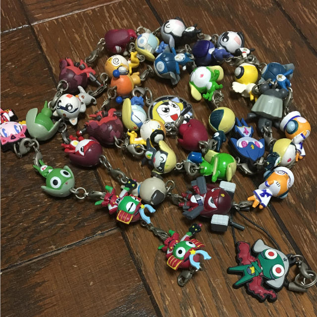 当時物】ケロロ軍曹 キーホルダー まとめ売り 9点 当時物】ケロロ軍曹
