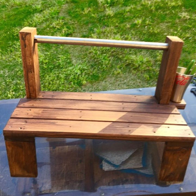 DIY 外用物干しハンガーラックの通販 by だーいし's shop｜ラクマ
