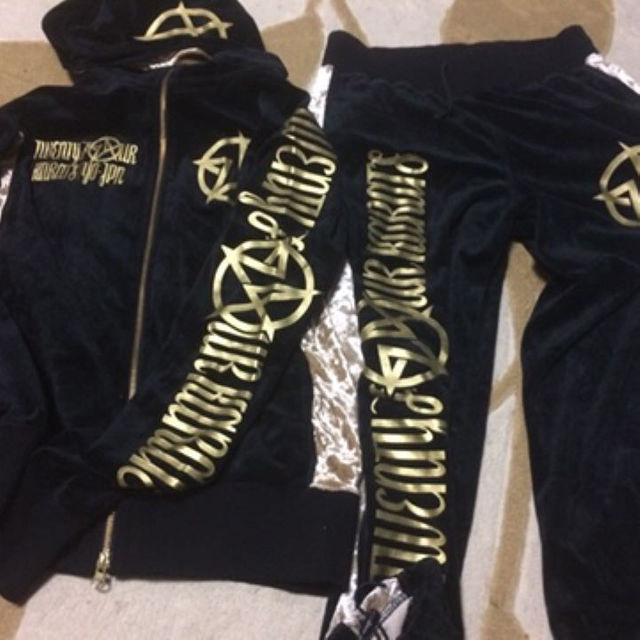 24karats - M 24karats TRIBE OF GOLD 黒金 レプリカジャージの通販 by