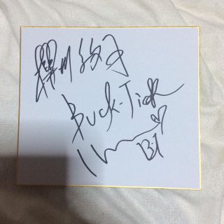 BUCK-TICK 櫻井敦司サイン色紙の通販 by masapapa's shop｜ラクマ