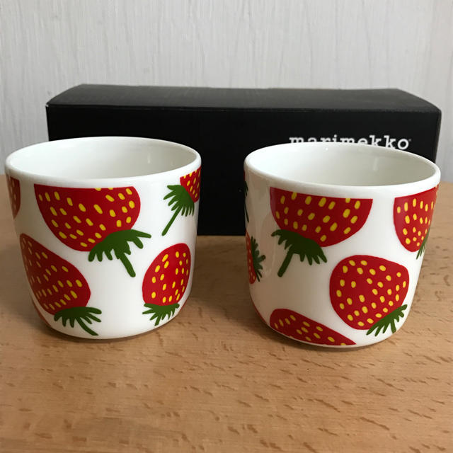 marimekko - マリメッコ マンシッカ ラテマグ 未使用品 いちご の通販