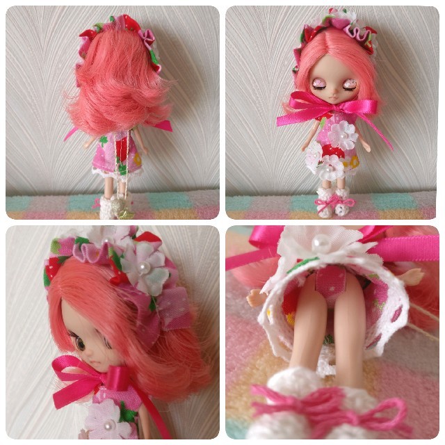 ♡アルみみ様専用♡カスタムプチブライス～苺の妖精～♡ ♡カスタムプチ