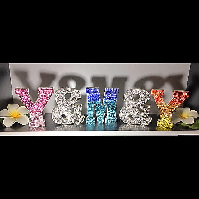 イニシャル オブジェ デコの通販 by Jewelry☆BOX｜ラクマ
