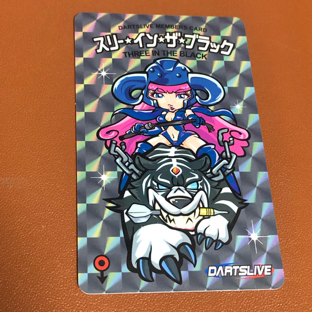 ダーツライブカード スリーインザブラックの通販 by 古の番人｜ラクマ