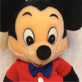 Disney - 【ヴィンテージ】ミッキーマウス ぬいぐるみ【サンアンド
