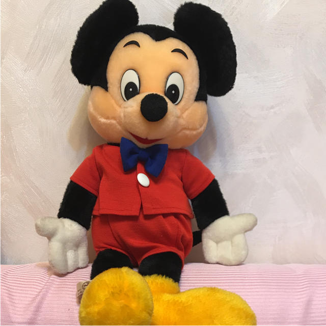 Disney - 【ヴィンテージ】ミッキーマウス ぬいぐるみ【サンアンド