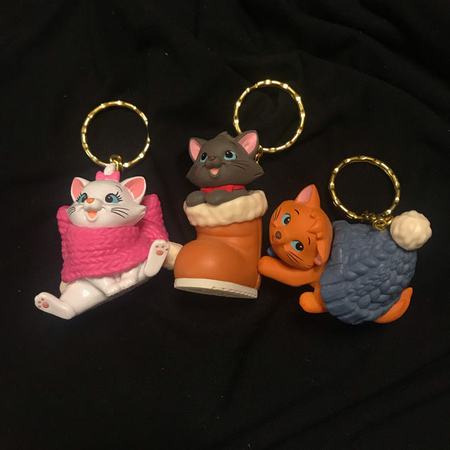 Disney - ♡じゃむ様専用♡Disney♡おしゃれキャット キーホルダー 3個