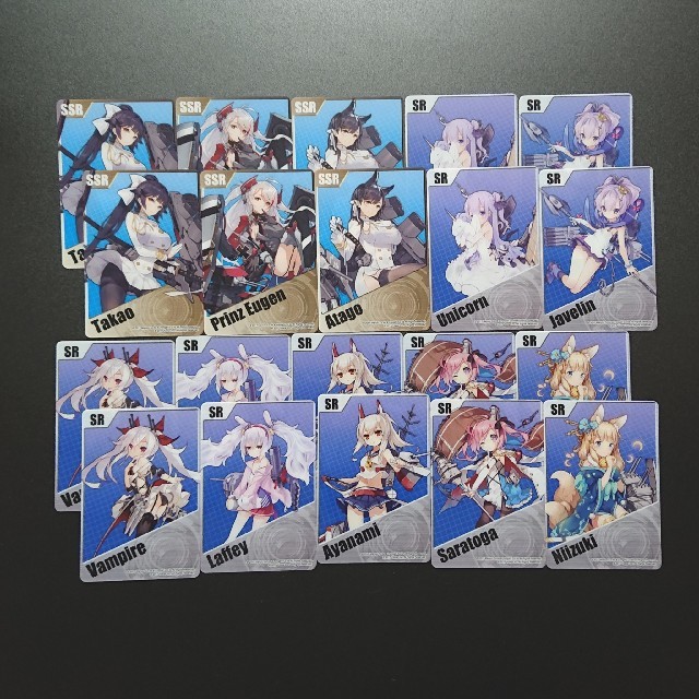 アズレン クリアカード 60枚セットの通販 by ☆Chipmunk☆ shop｜ラクマ