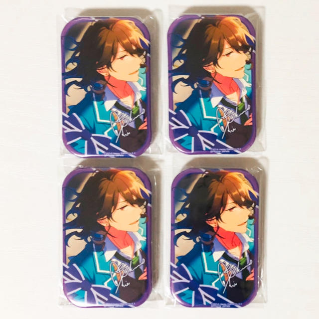 新品☆あんスタ☆UNDEAD【朔間零】一番カフェ☆缶バッジ☆4点セットの