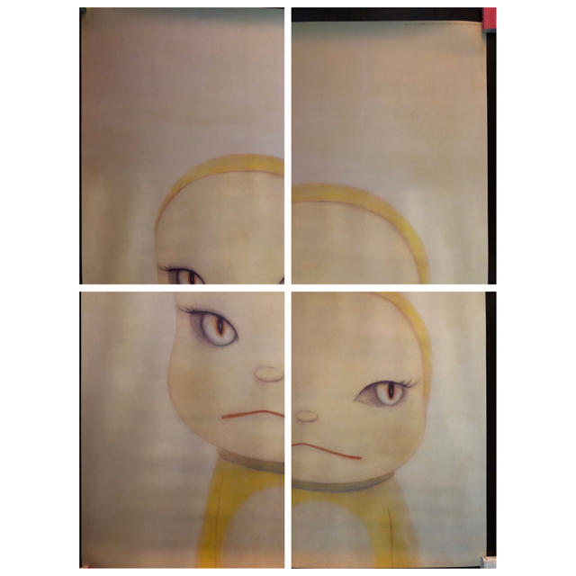 奈良美智 ドラえもん展 ジャイアンにリボンを取られたドラミちゃん