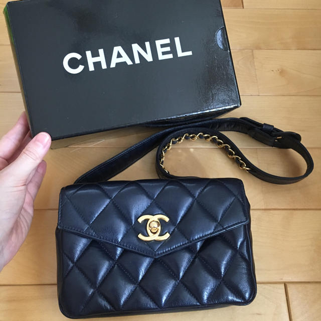 CHANEL - 美品 シャネル ウエストポーチの通販 by ももみ♡｜シャネル