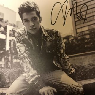 austin mahone オースティン マホーン サイン入りポスターの通販 by