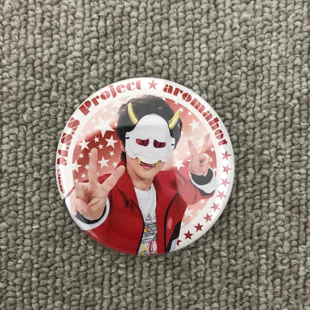 mssp 缶バッチ あろまほっとの通販 by はなmama♡'s shop｜ラクマ