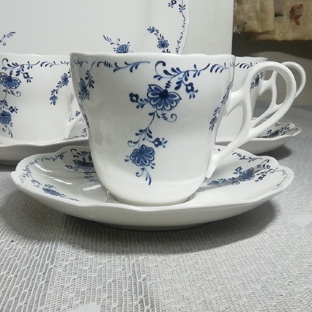 ノリタケ シエラモレナ サロンセット カップ&ソーサー5客 大皿❇️未