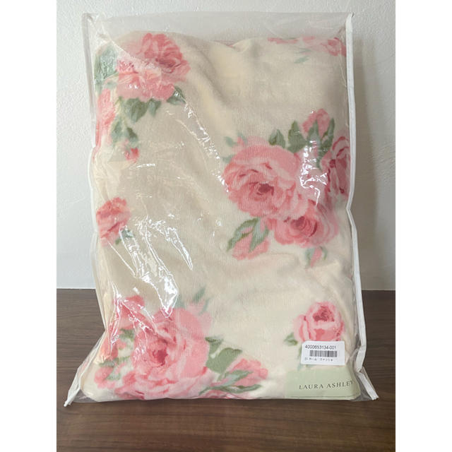 LAURA ASHLEY - 未使用☆ローラアシュレイ 西川 ニューマイヤー毛布 花